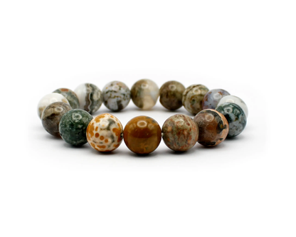 Buntjaspis Ozean Armband für natürliche Gelassenheit