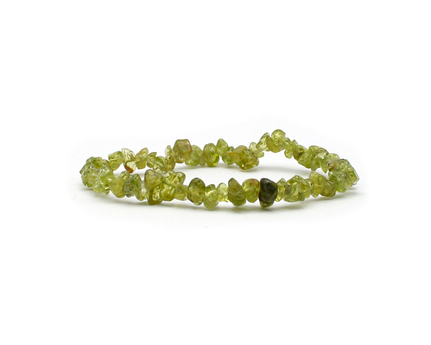Peridot-Armband Splitter, handgefertigt, Edelsteine aus Arizona.