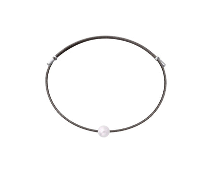 Perlenarmband mit Stoffband, handgefertigt | Tiger Treasure