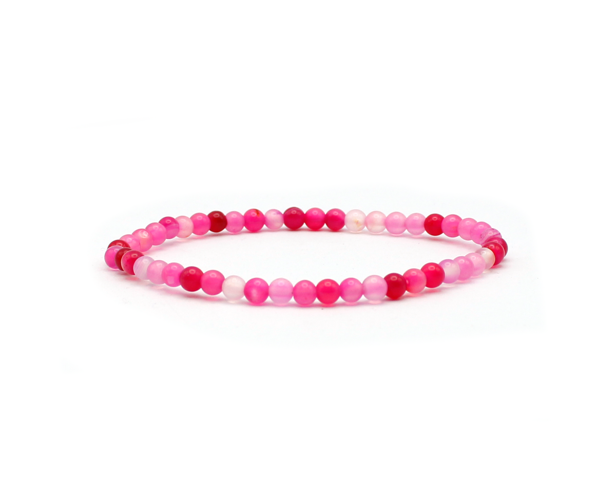 Pink Achat Armband | Tiger Treasure