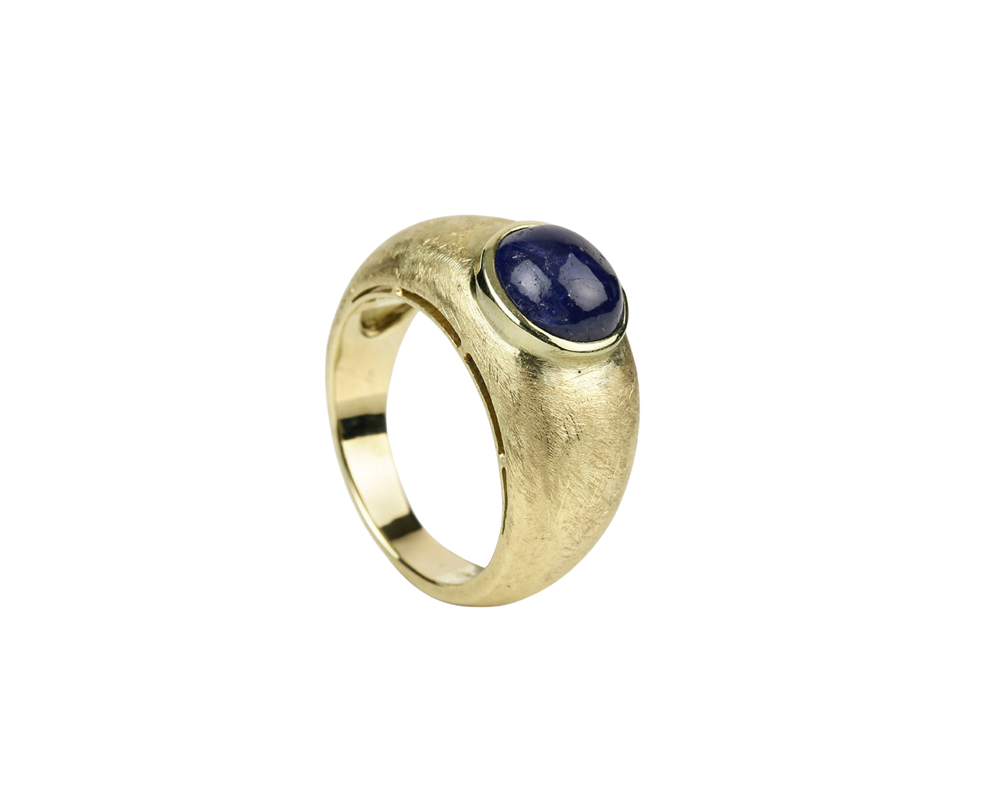 Saphir Ring in 14K Gelbgold - Tiger Treasure - Qualität, inspiriert seit 1890