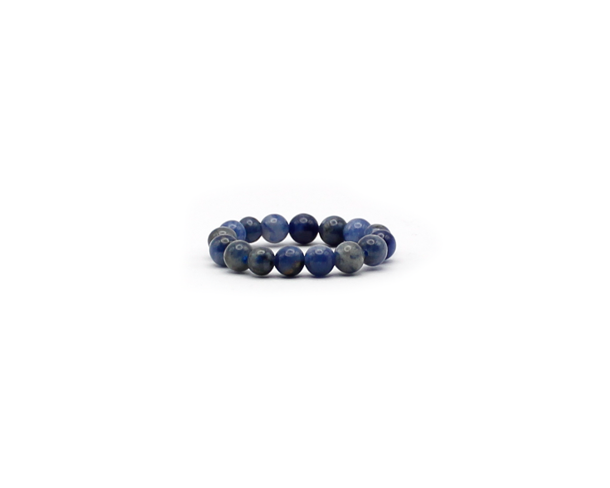 Sodalith-Ring, handgefertigt, Edelsteine aus Namibia. | Tiger Treasure