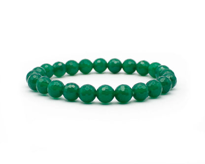 Grünachat Armband 19cm lang elastisch
