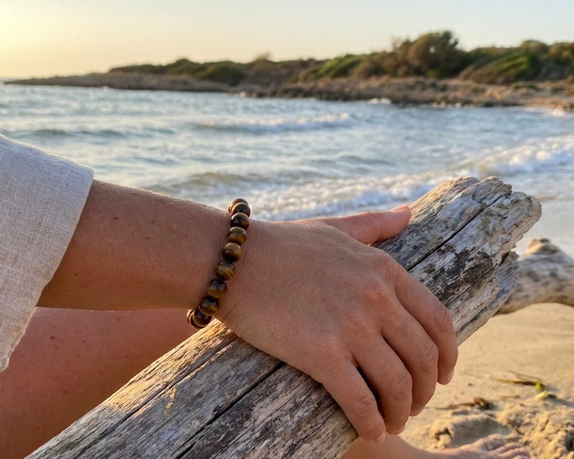 Tigerauge Armband, handgefertigt, Edelsteine aus Südafrika. | Tiger Treasure
