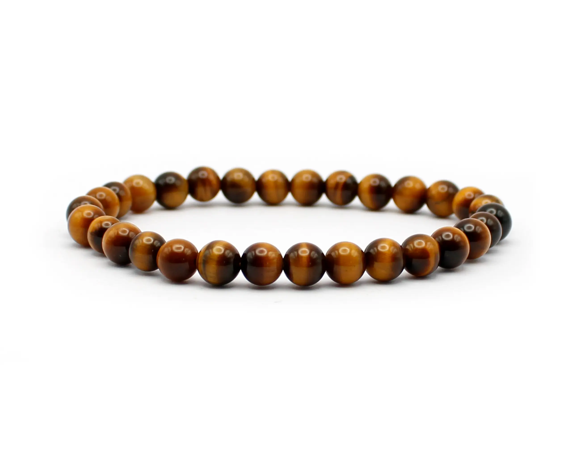 Tigerauge Armband mit gleichlaufenden Edelsteinen