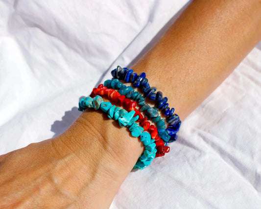 Apatit Armband – Klarheit und Frische in türkisblauen Splittern Tiger Treasure- Qualität, inspiriert seit 1890