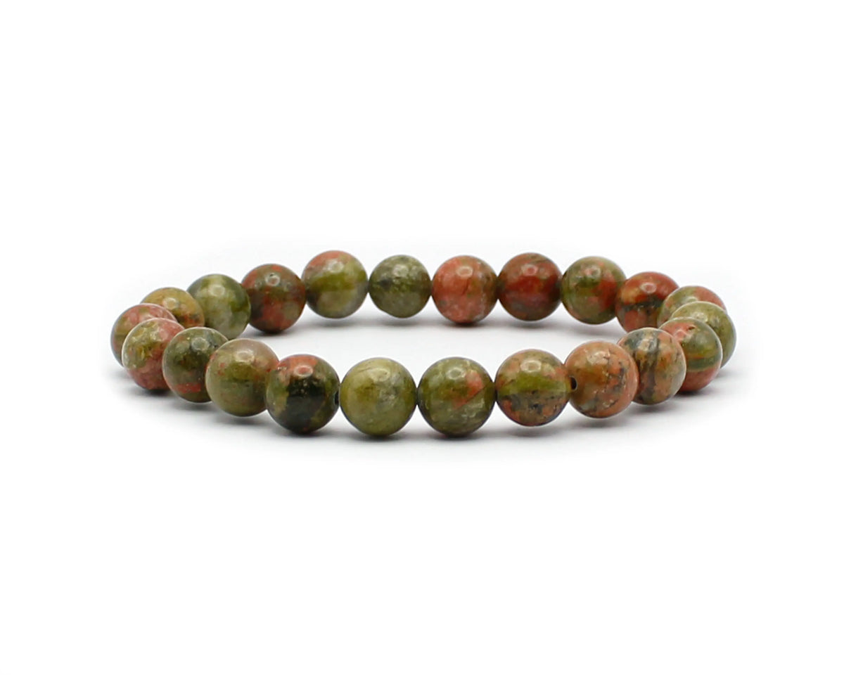 Unakit Armband, handgefertigt, Edelsteine aus Südafrika. | Tiger Treasure